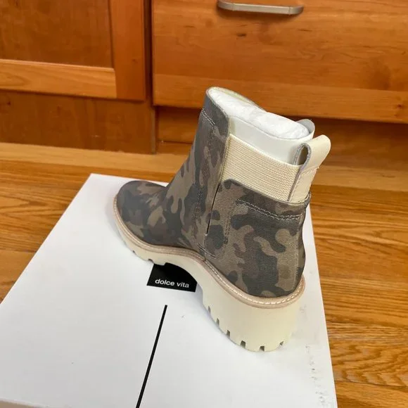 Camo Canvas Boot from Dolce Vita - Picture 4 of 8